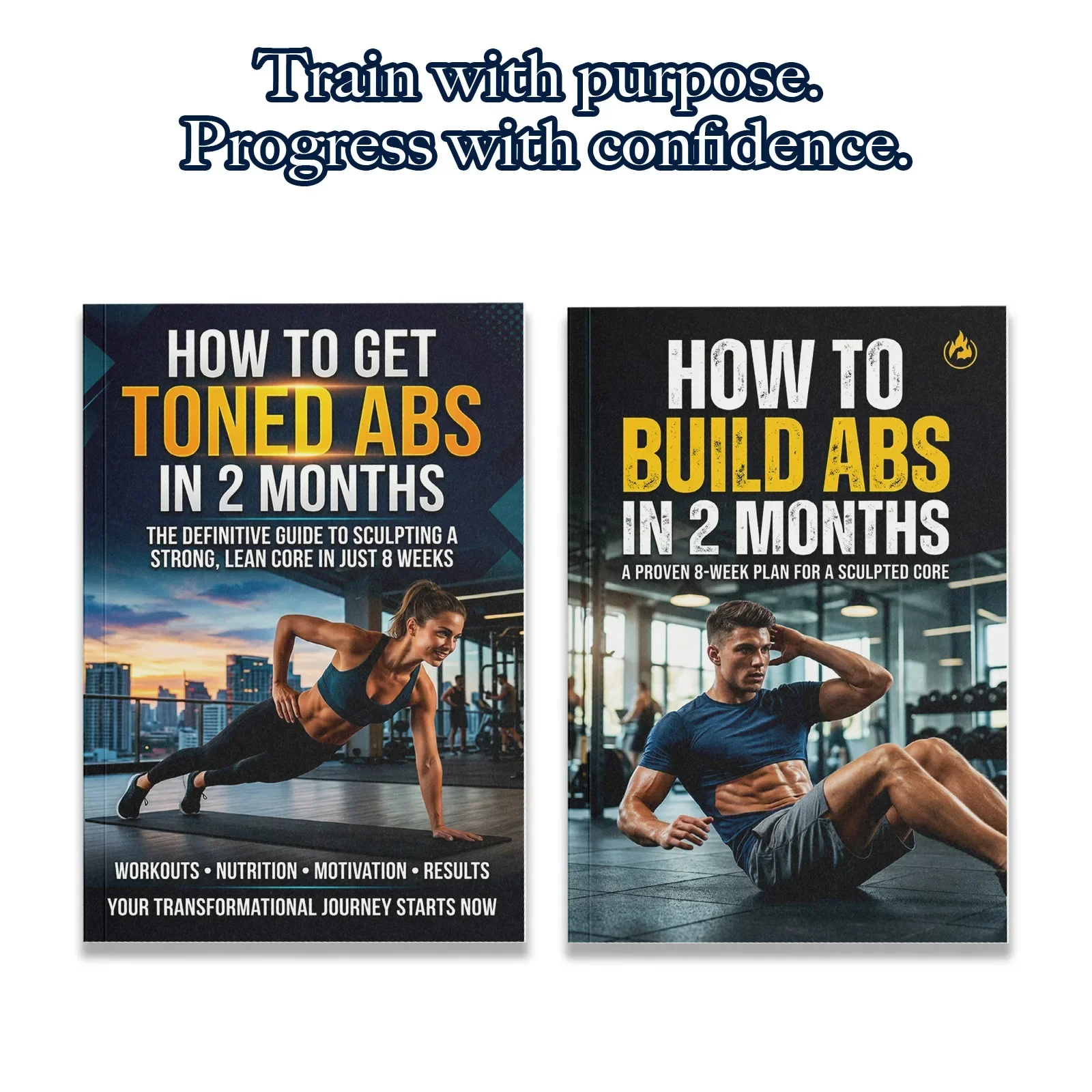 Nutrition Fitness Plan - 남성과 여성을 위한 2권의 복근 운동