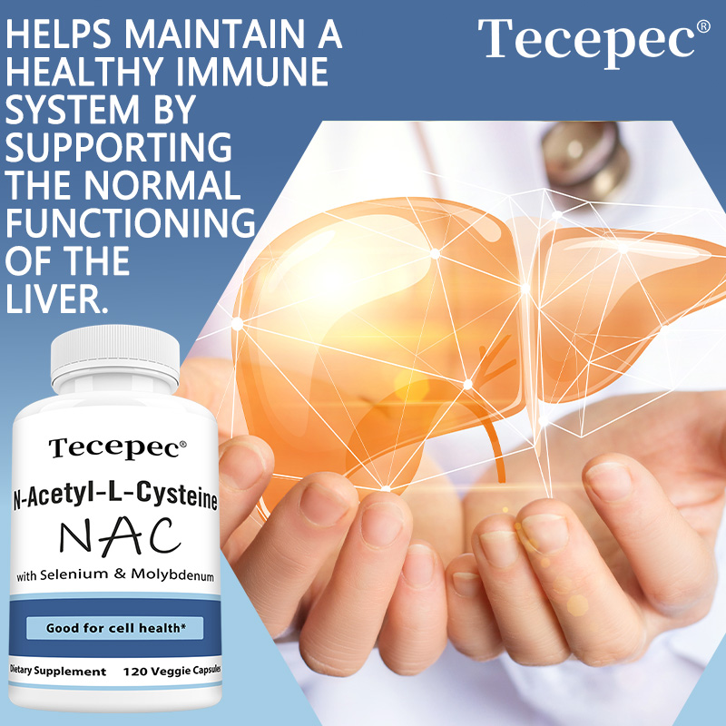 Nac N Acetyl Cysteine - NAC 캡슐 – 항산화제, 피부 건강