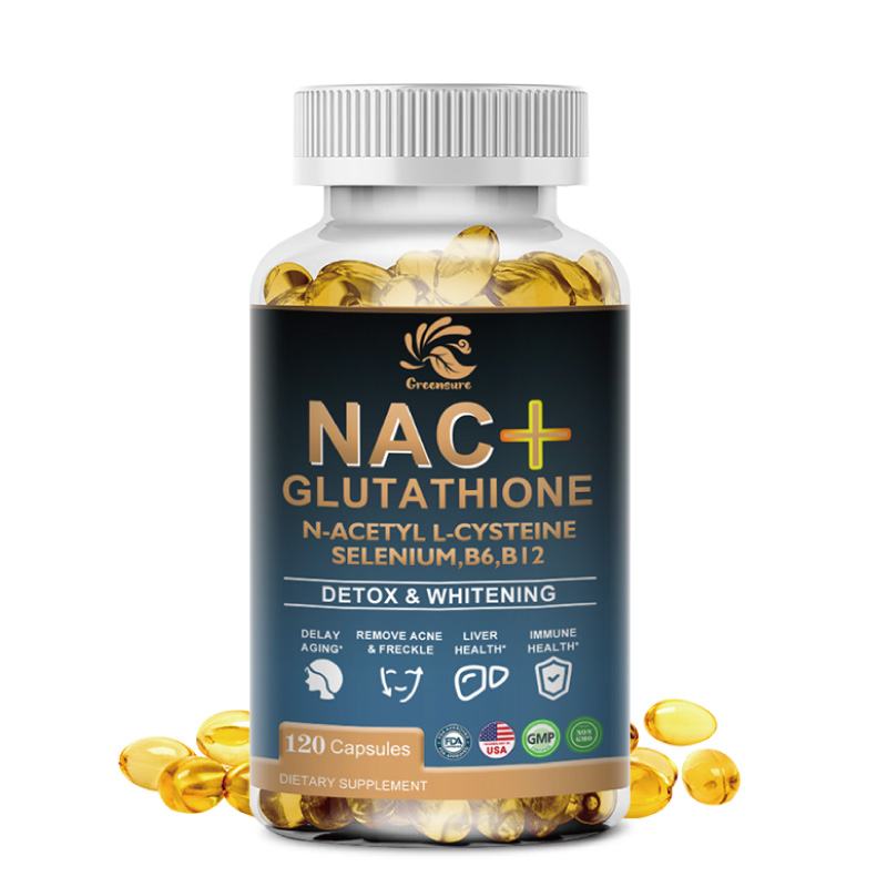 Greensure NAC 글루타티온 캡슐 N-아세틸 시 - Nac N Acetyl Cysteine 리뷰 및 가격