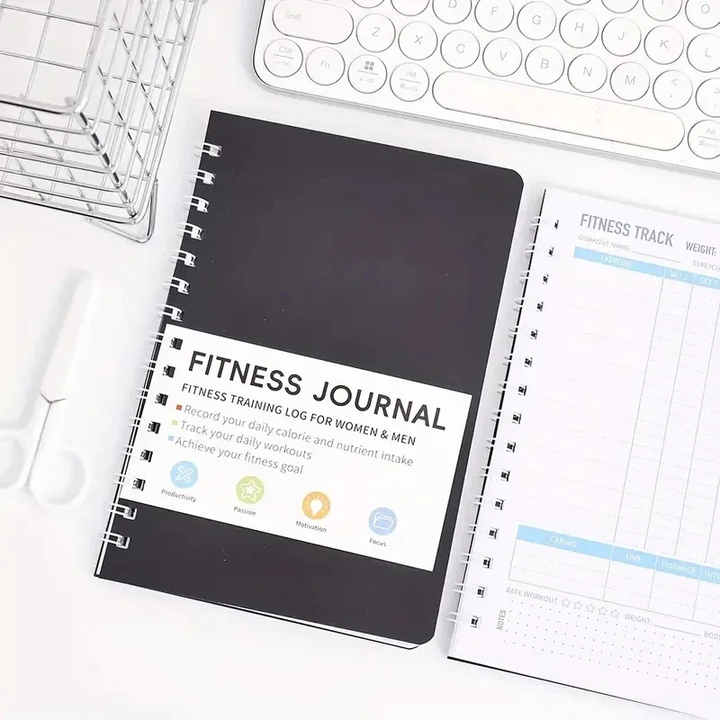 나선형 노트 일일 운동 및 영양 계획표 32매 피트니스 - Nutrition Fitness Plan 리뷰 및 가격
