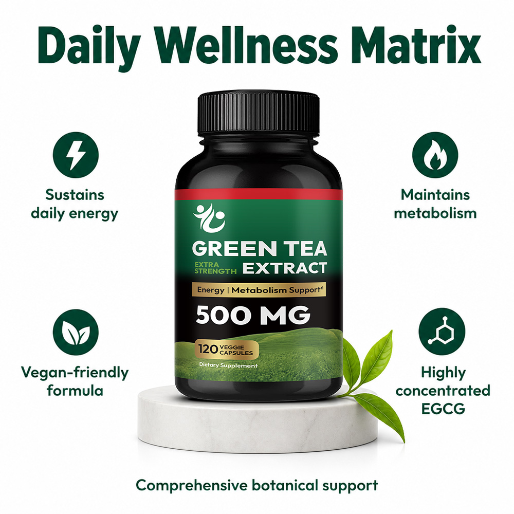 녹차 캡슐 - 신진대사 촉진, 건강한 지방 연소 지원, - Green Tea Extract Fat 리뷰 및 가격