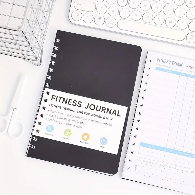 피트니스 저널 노트북 일일 운동 및 영양 계획표 32매 - Nutrition Fitness Plan 리뷰 및 가격