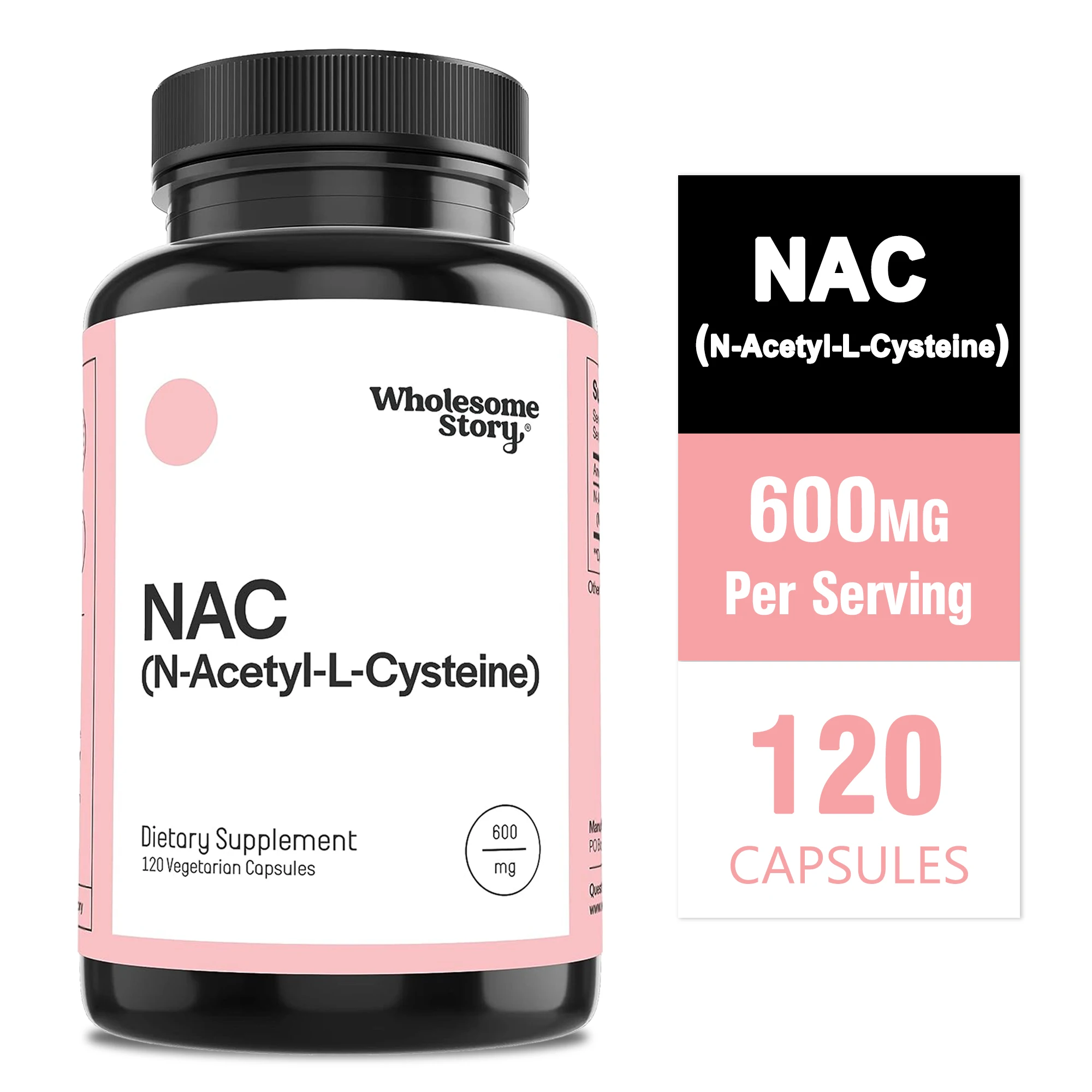 NAC(엔-아세틸 엘-시스테인) 600mg - 항산화  - Nac N Acetyl Cysteine 리뷰 및 가격